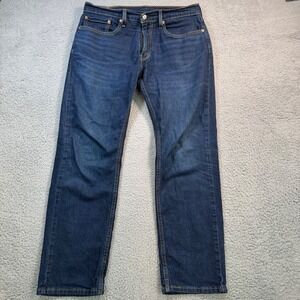 Levis 559 Relaxed Straight Leg Mens 31x29 Jeans Dark Wash Blue‎ Denim Pants